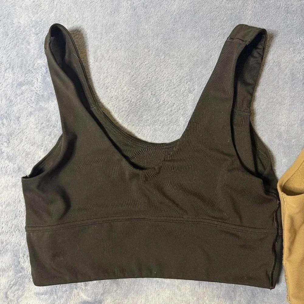 All In Motion -Women's Sculpt High Support Zip-Front Sports Bra size  s lot of 2